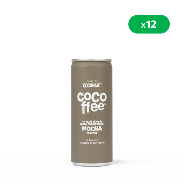 Napój kawowy na bazie wody kokosowej o smaku mocha 250 ml (zestaw 12 sztuk)