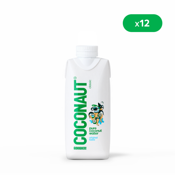 Woda kokosowa 330 ml (zestaw 12 sztuk)