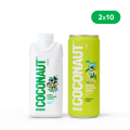 Woda kokosowa MIX 2x10 (zestaw 20 sztuk)